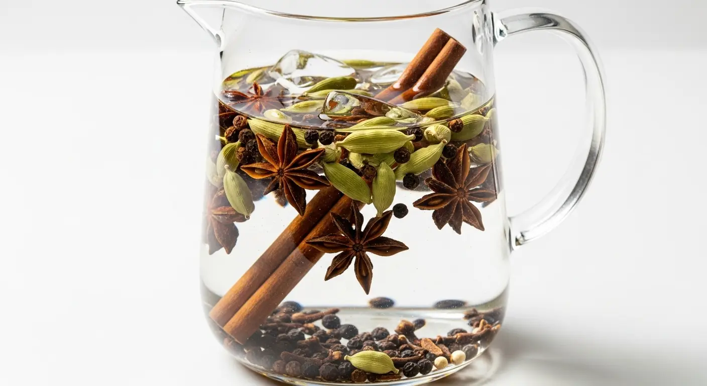 Chai preparation with plant milk